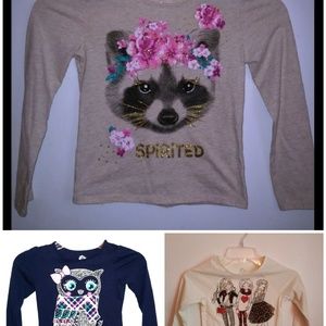 3  - Longsleeve Tee size 5T